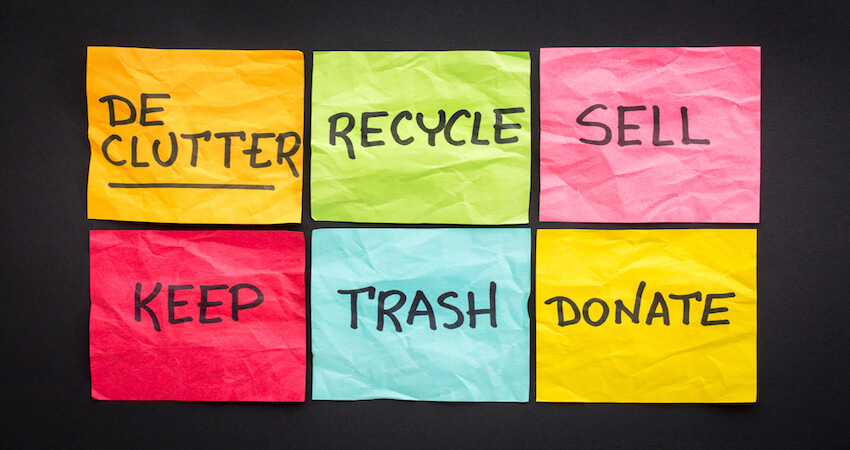 tips to declutter