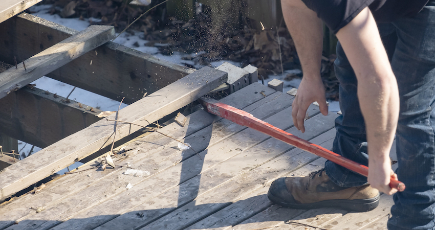 Easiest Way to Remove Decking